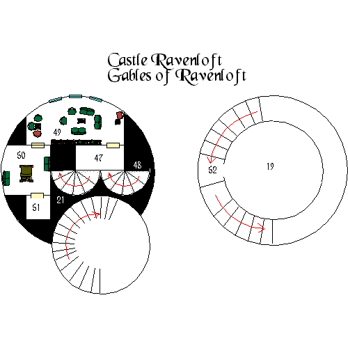 Castle Ravenloft - Gables of Ravenloft