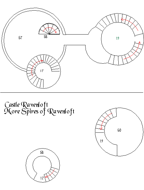 Castle Ravenloft - More Spires of Ravenloft