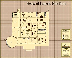 House of Lament map