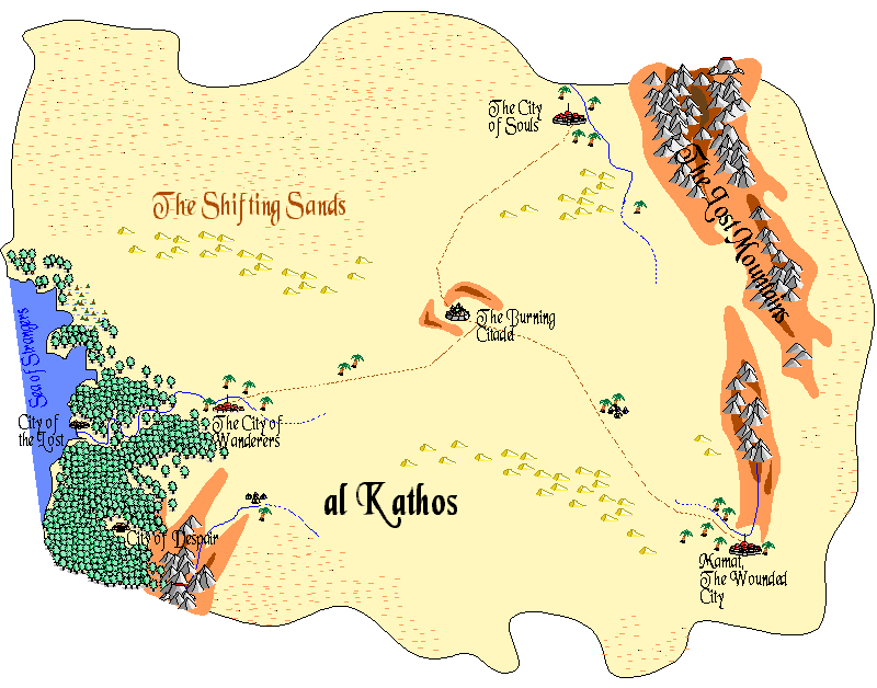 Al-Kathos map