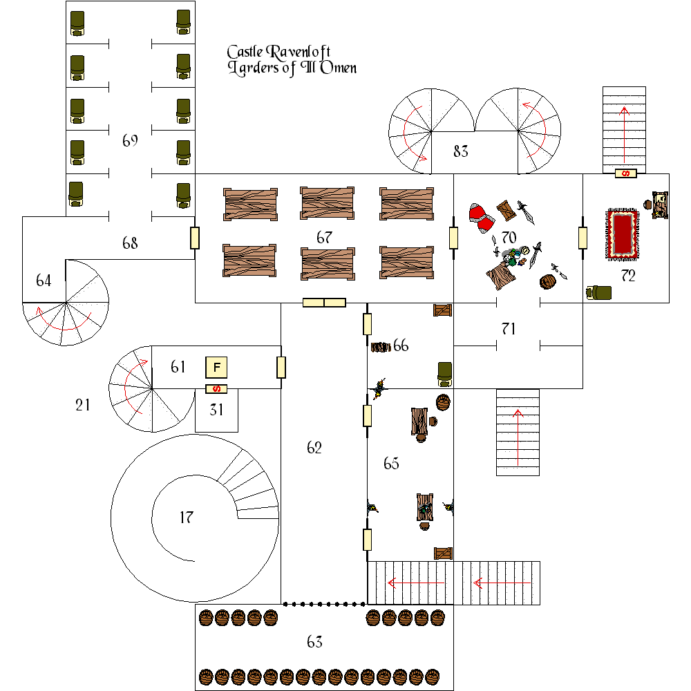 Castle Ravenloft - Larders of Ill Omen