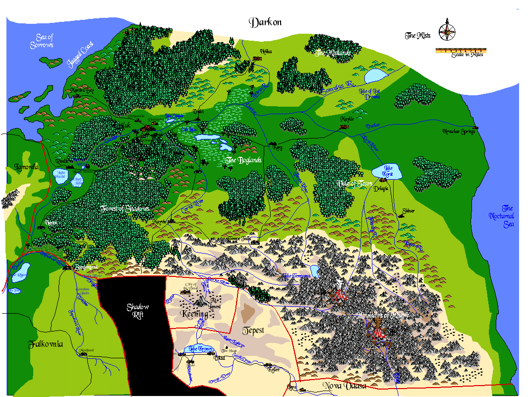 Darkon map
