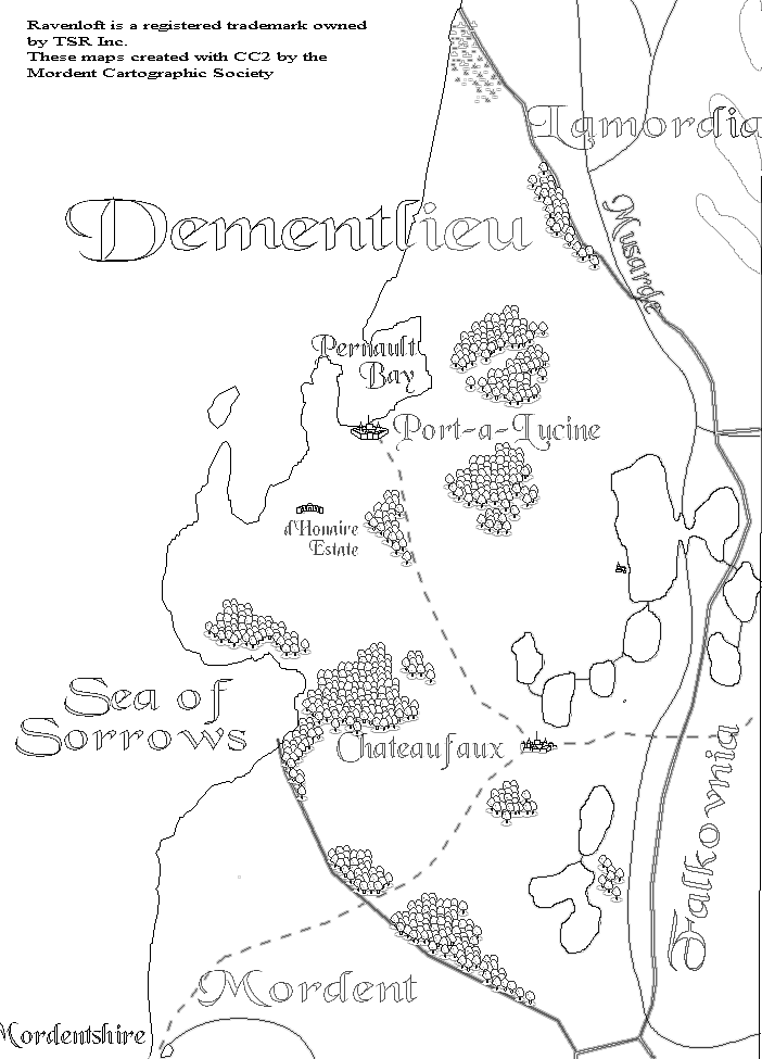 Dementlieu map