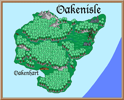 Oakenisle map