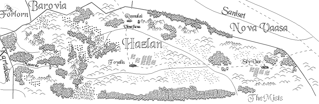 Hazlan map