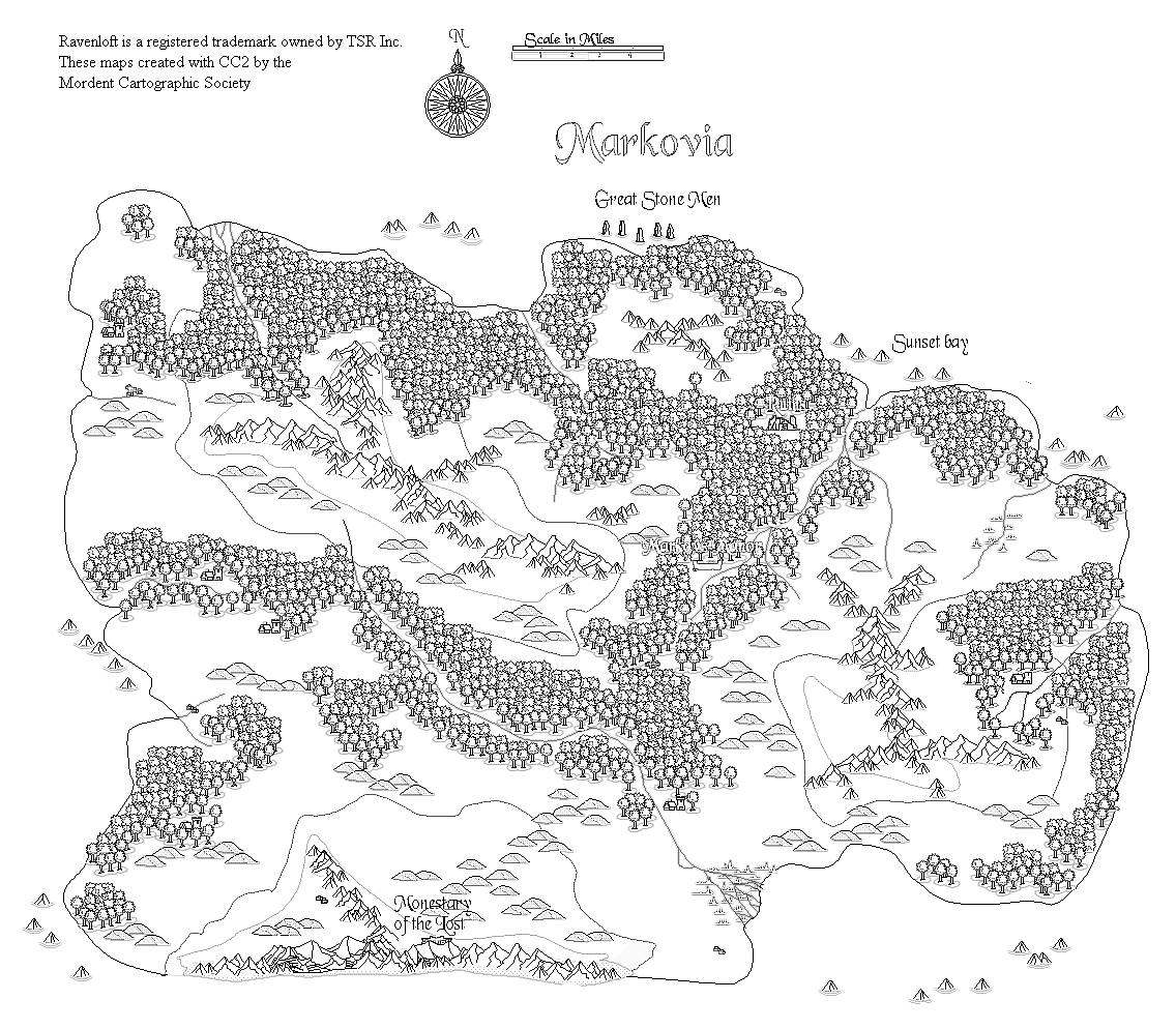 Markovia map