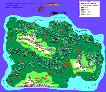 Markovia map