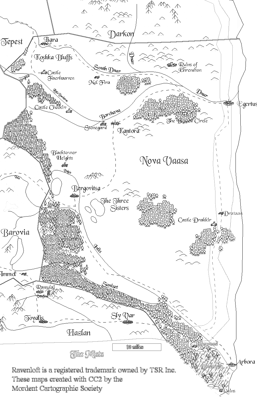 Nova Vaasa map