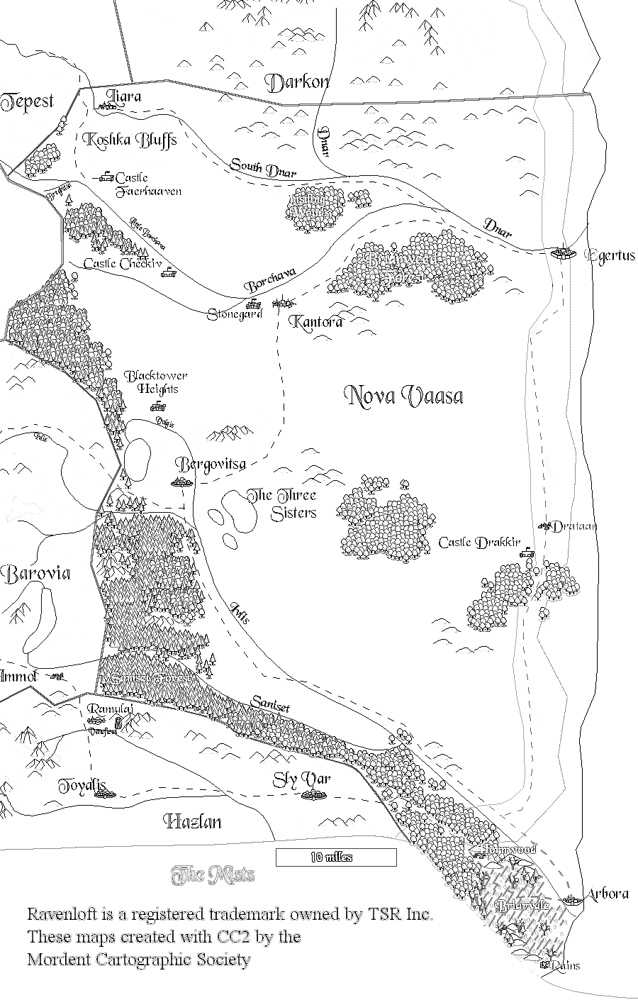Nova Vaasa map