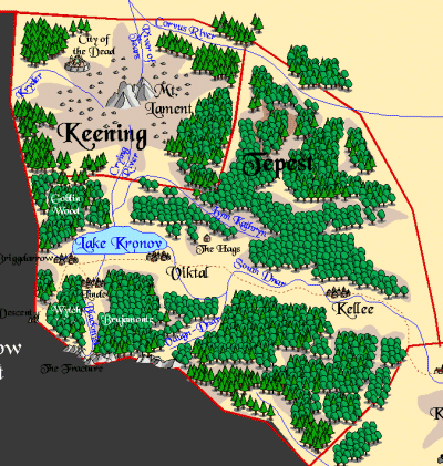 Tepest map